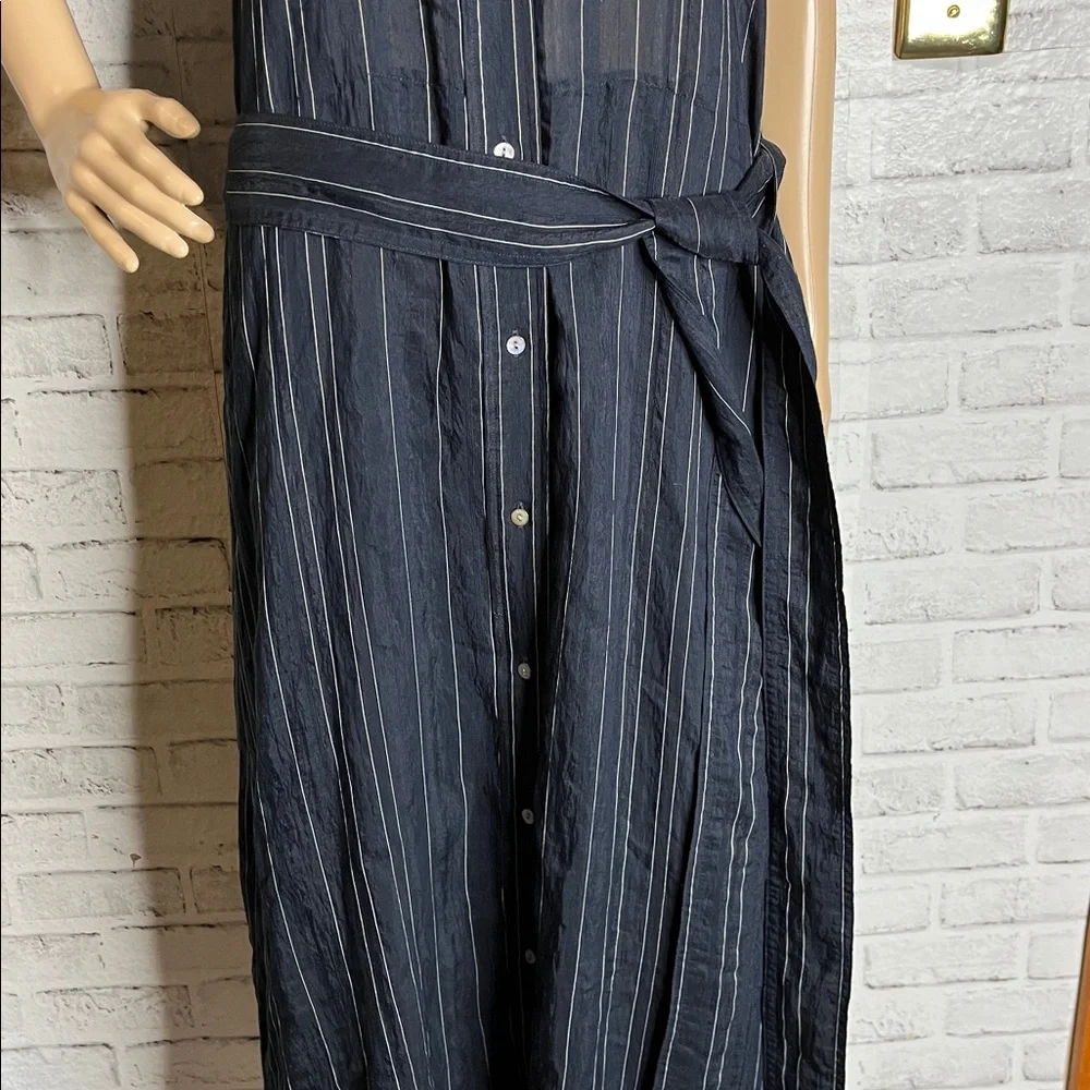 Vince drapey stripe shirtdress - Picture 5 of 12